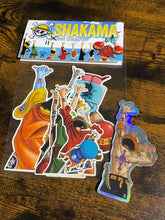 Load image into Gallery viewer, SHAKAMA Straw Hat Shaka Sticker Set (11pc)