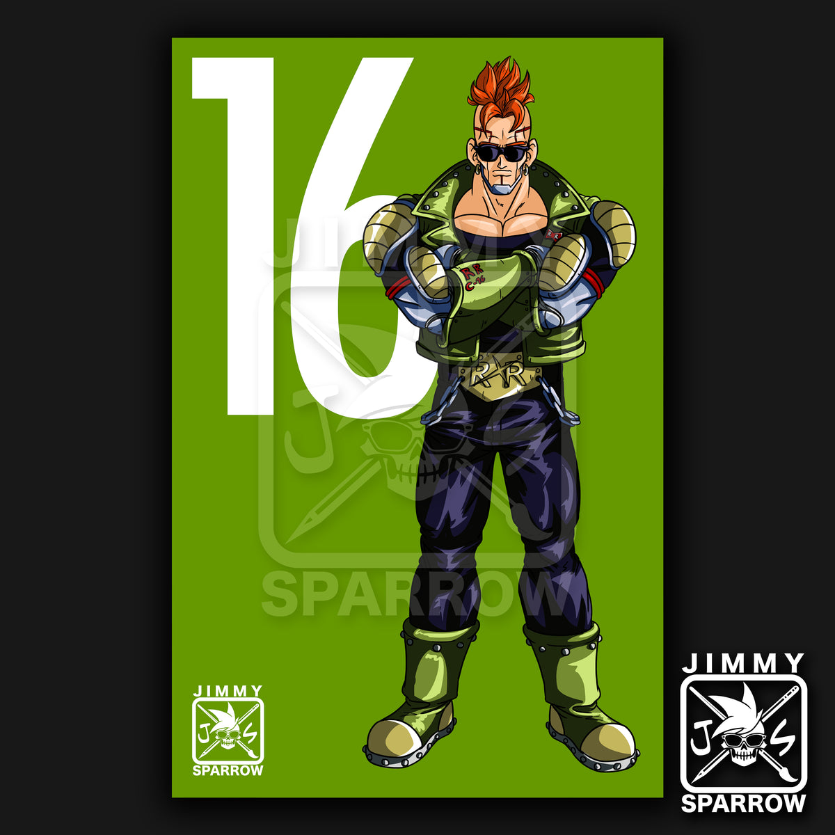 Android 16 Redesign *LIMITED PRINT* 11" X 17" Poster Jimmy Sparrow