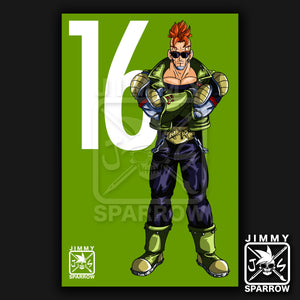 Android 16 Redesign *LIMITED PRINT* - 11" X 17" Poster