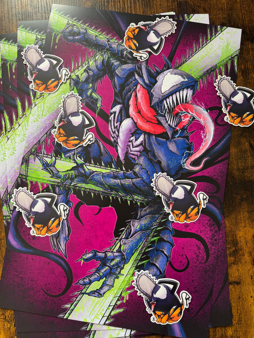Venom X Chainsaw Man - 11
