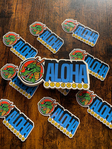 6" Dragon Aloha JUMBO Sticker