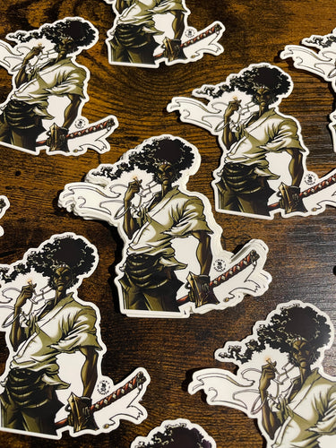 Afro Sticker