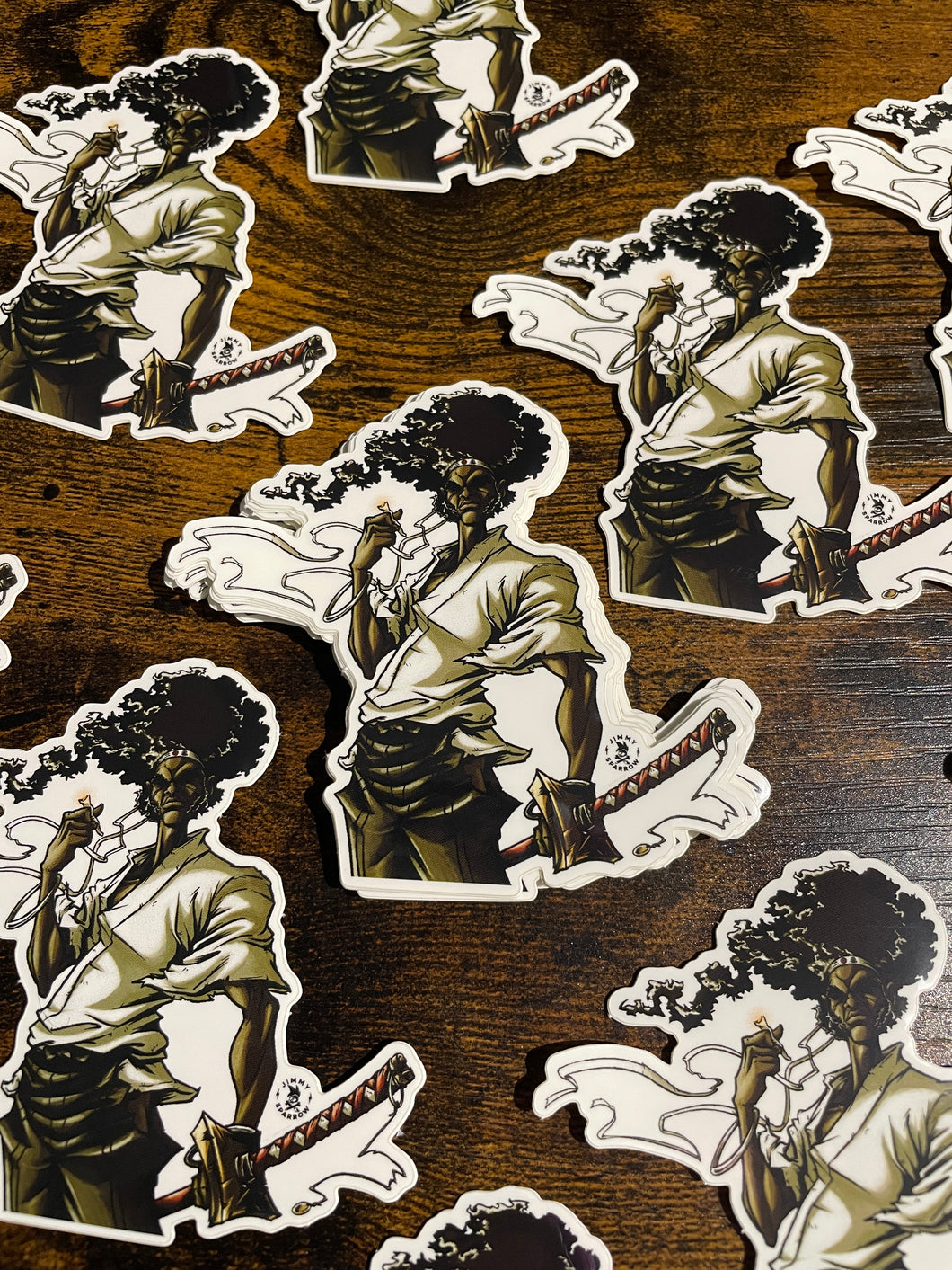 Afro Sticker