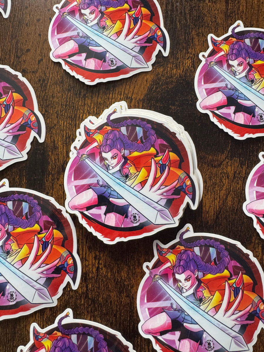Hashira Rumi Sticker – Jimmy Sparrow