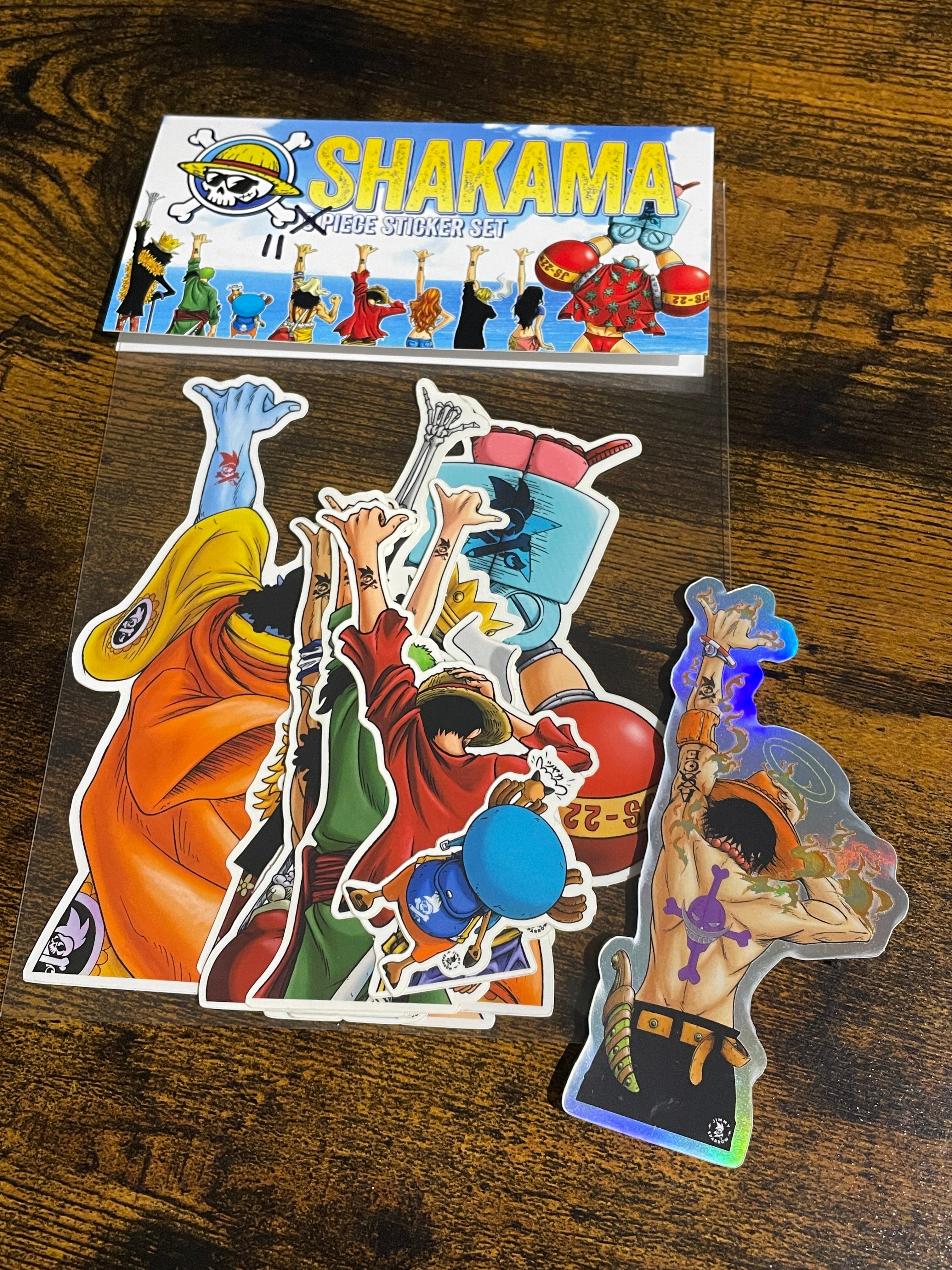 SHAKAMA Straw Hat Shaka Sticker Set (11pc) – Jimmy Sparrow