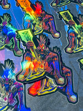 Load image into Gallery viewer, HOLOGRAPHIC Spider-Punk Sticker