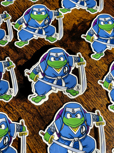 Chibi Shinobi Turtle: Leo Sticker