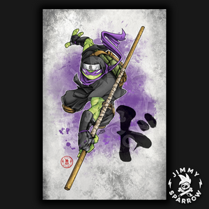 Shinobi Turtles: Donatello - 11" X 17" Poster