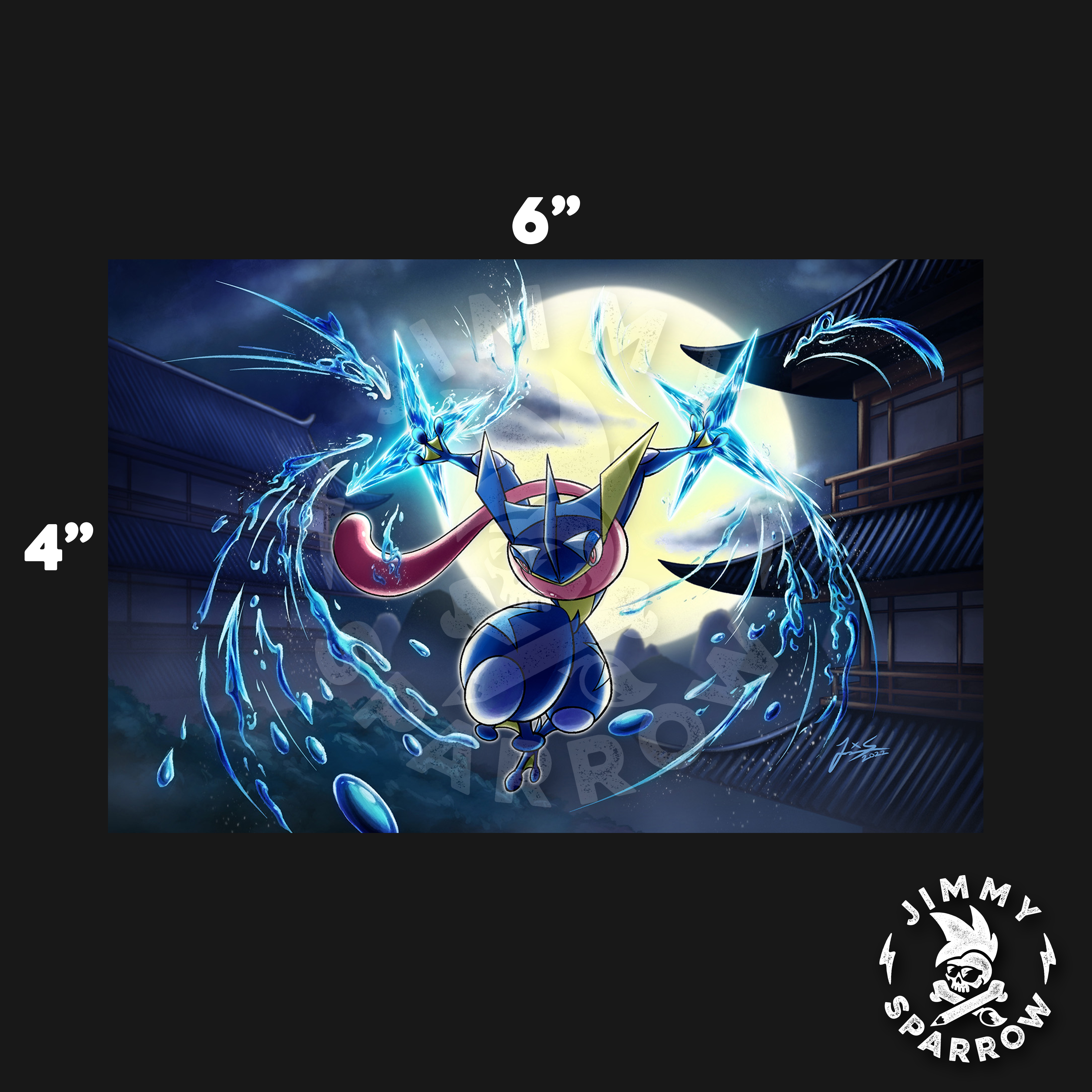齊*3様 ミライグリッシュ Moonlight Greninja - 4