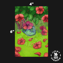 Load image into Gallery viewer, *LIMITED EDITION* From Under the Hibiscus Tree - 4" X 6" Postcard