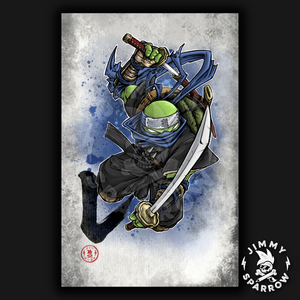 Shinobi Turtles: Leonardo - 11" X 17" Poster