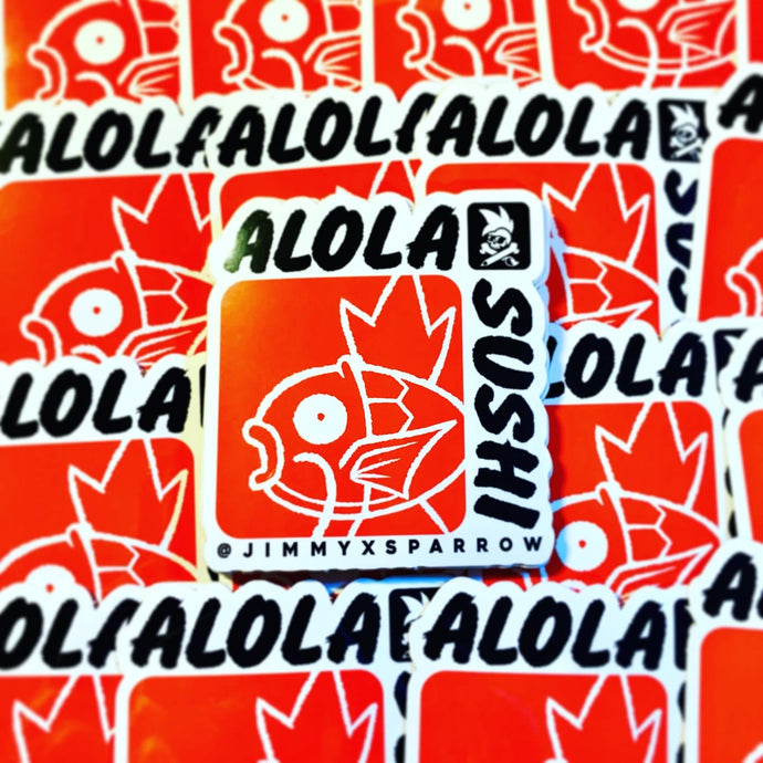 Alola Sushi Sticker