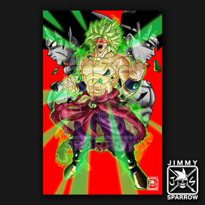 Fusion Broly - 11" X 17" Poster