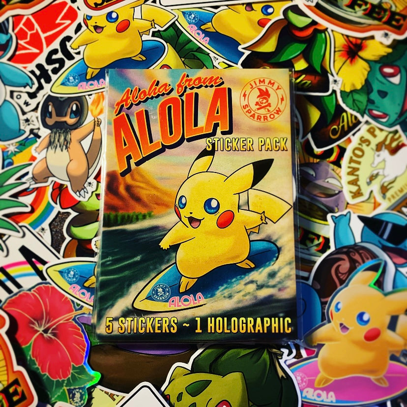 Pokemon Alola Stickers 6987  Pokemon alola, Pokemon, Pokemon pictures