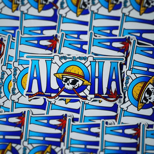 Pirate Aloha Sticker