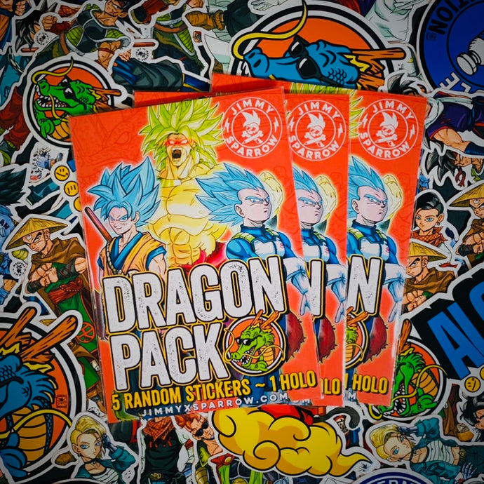 DRAGON PACK: Random Sticker Pack (5pc)