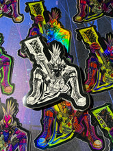 Load image into Gallery viewer, HOLOGRAPHIC Spider-Punk Sticker
