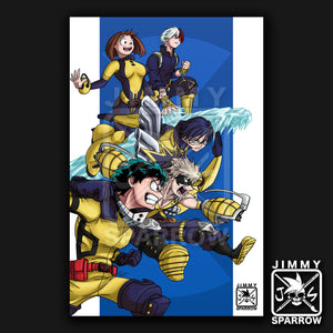 X-Hero Academia - 11" X 17" Poster