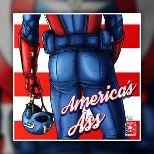 America’s Ass Sticker