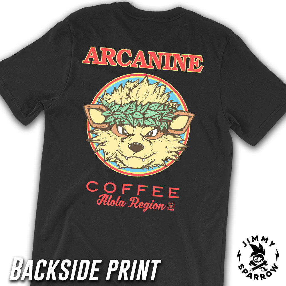 Arcanine Coffee Tee