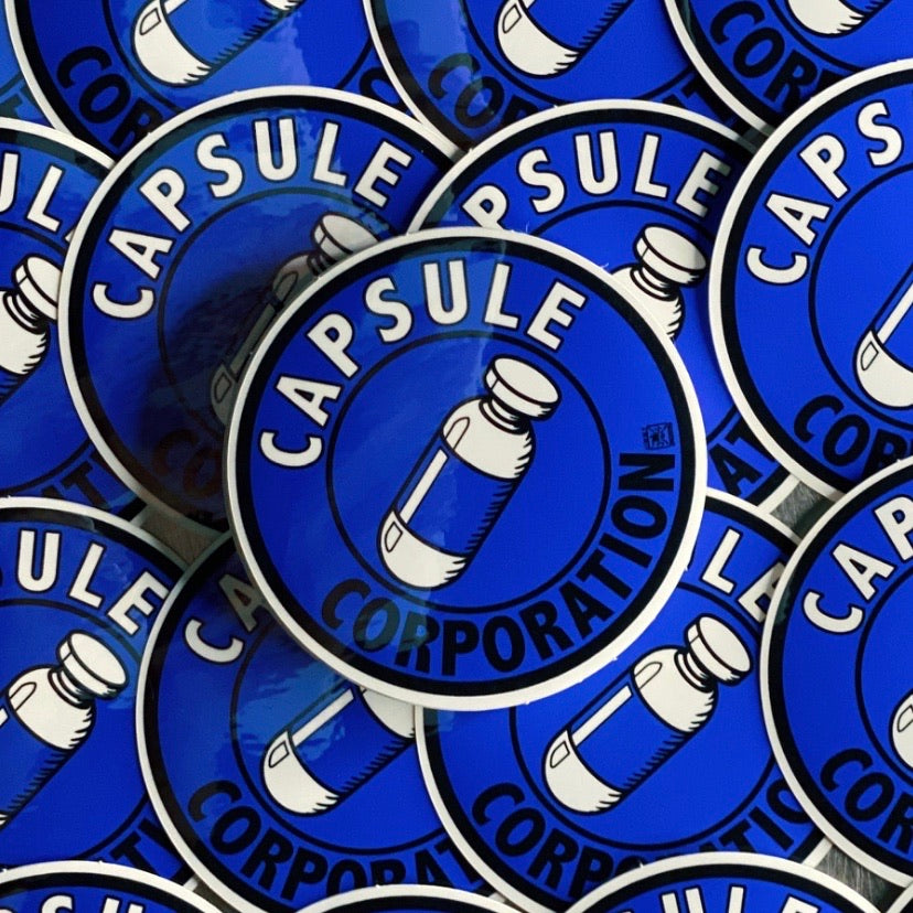 Capsule Corporation Sticker