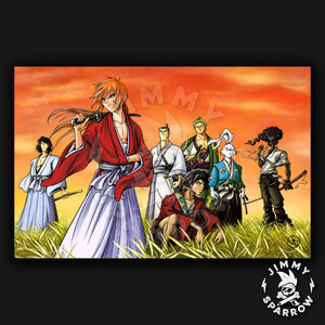 Seven Samurai - 11" X 17" Poster